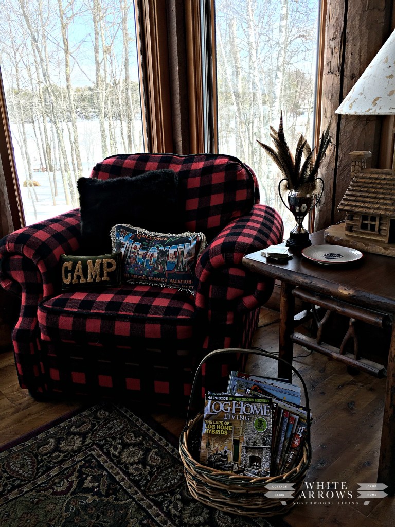 Buffalo Check- Log Home Living- Pheasant Feathers