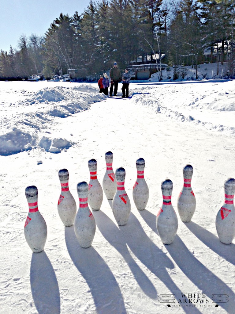 Northwoods Living, Snow bowling