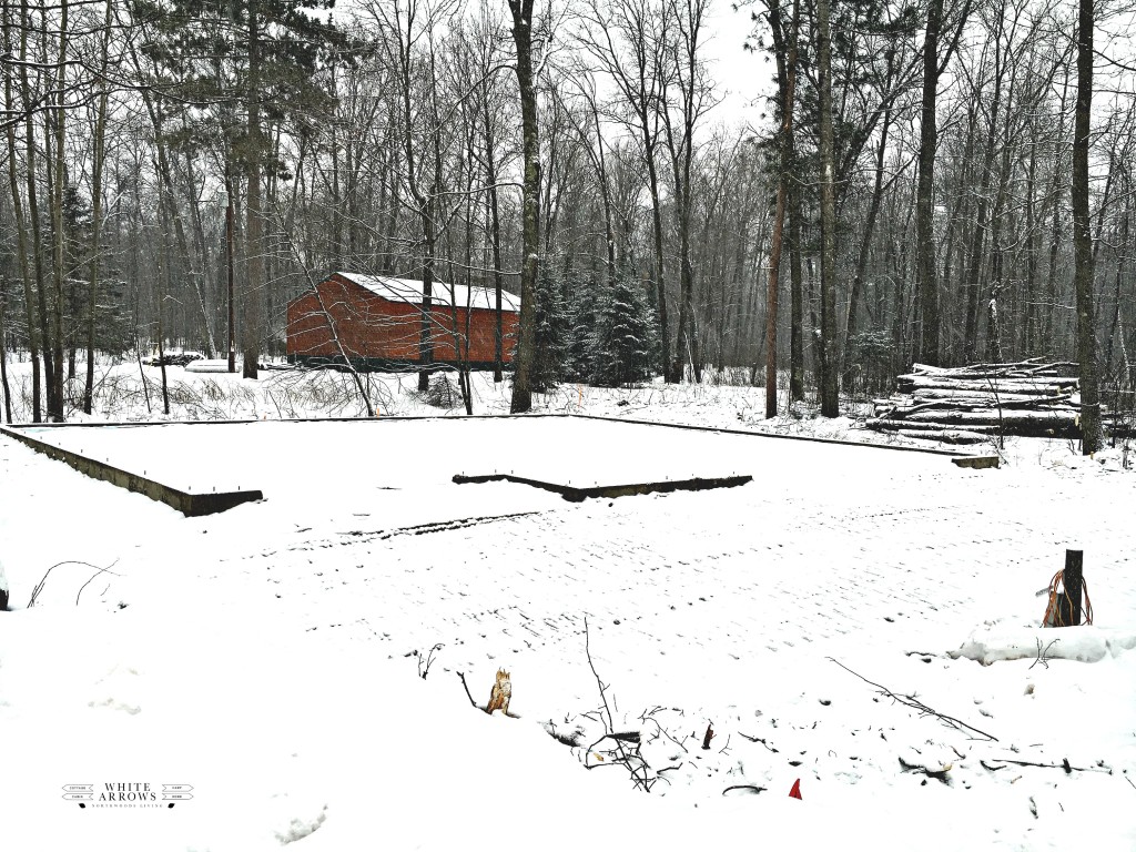 breaking ground, guest house, garage