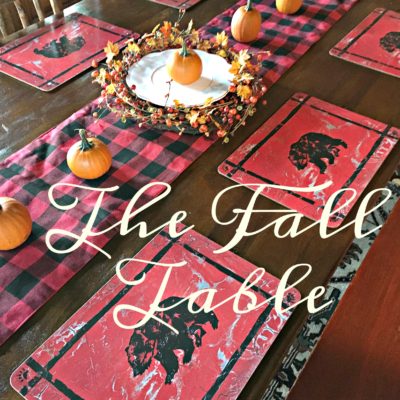 Fall Home Tour~ The Table