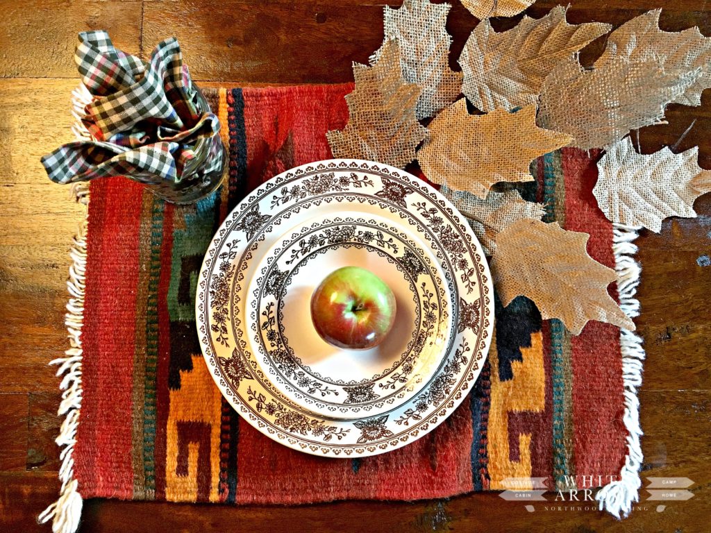 fall placesetting
