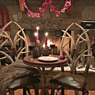 Rustic Valentine Decor- How We Love Our Homes Tour