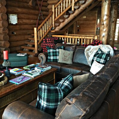 Winter Home Tour~ The Cabin Great Room