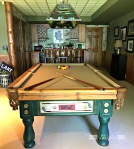 Pool Table, Rec Room, Basement