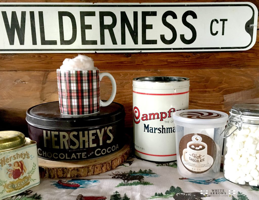 gift idea, hot chocolate, hot chocolate bar, campfire marshmallow tin, Hershey's, vintage, specialty cotton candy, hot chocolate cotton candy, Storybook Chocolate