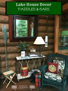 Lake House style, paddles, oars, lake style, cabin, log cabin, cottage, lake house decor, cottage decor, cabin decor, rustic decor