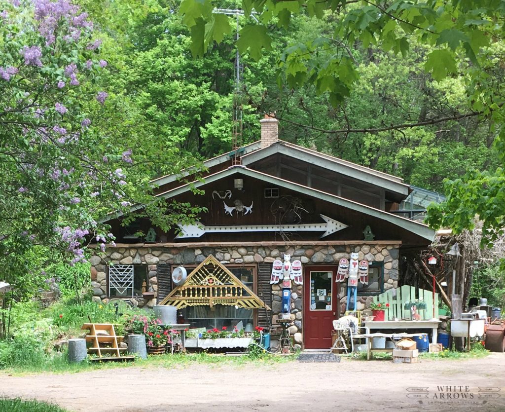 Antique Shop, Minocqua, Perennials, Northwoods