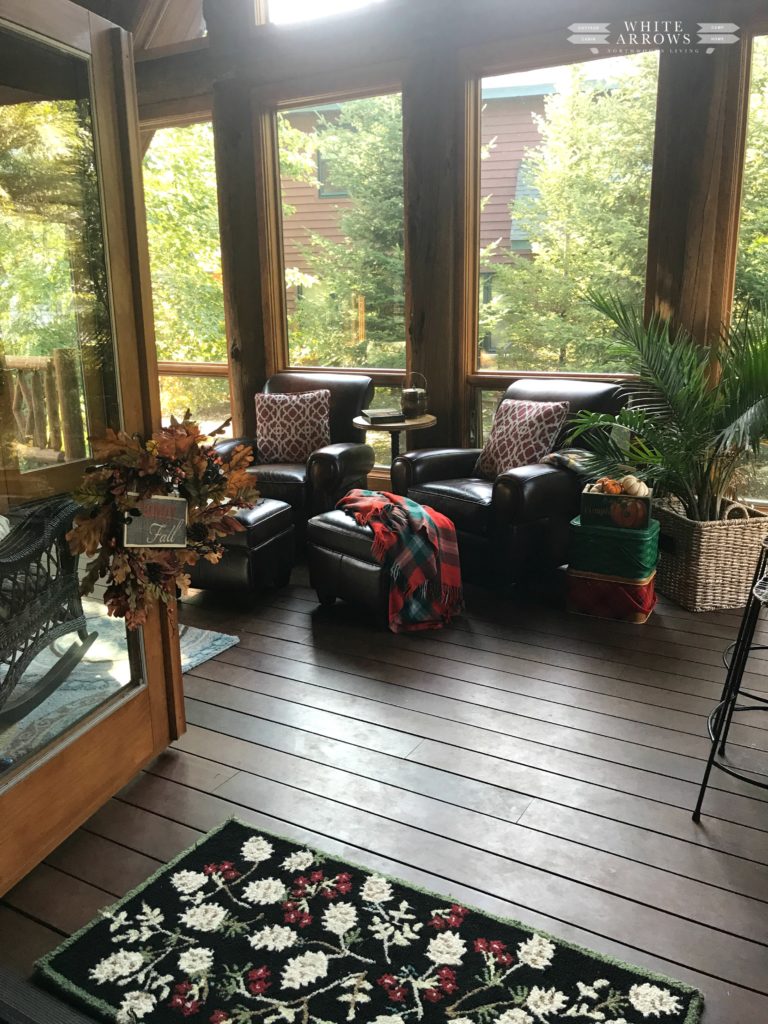 Sun Room, Cabin, Log Home