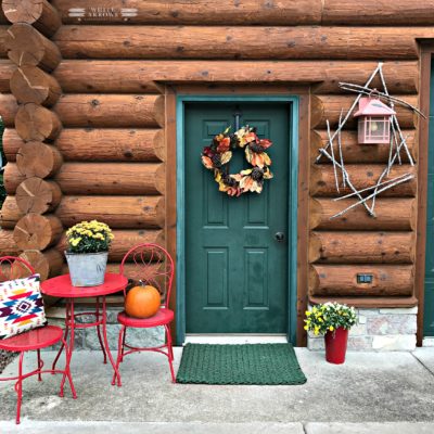 Fall Festival Blog Tour- Autumn Welcome Porch Decor