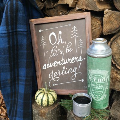 Decorating with Vintage Thermos