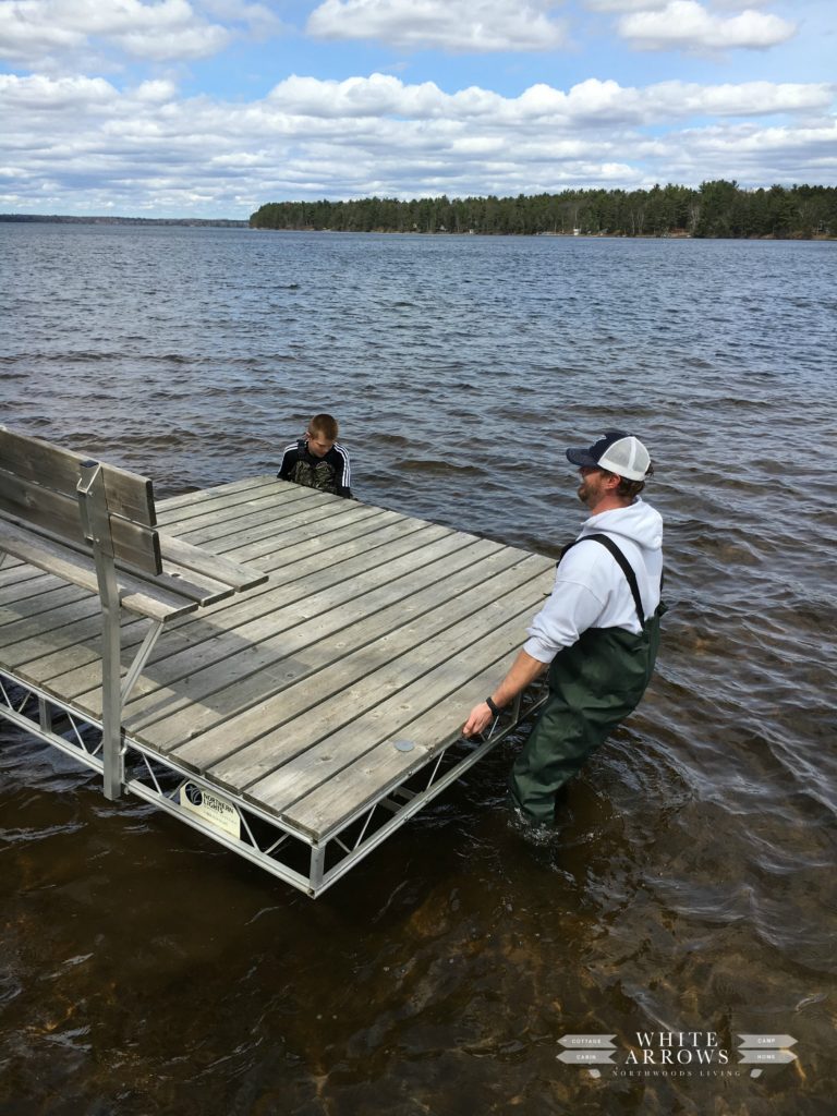 Pier, Dock, Waders, Lake, Putting in Pier, Taking out Dock