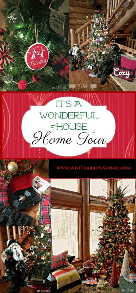 Christmas Blog Hop, Blog Hop, Home Tour, Christmas Home Tour, Holiday Tour, Holiday Blog Hop, Holiday Home Tour, BLooger, Christmas, Christmas Decor, Holiday Decor, Christmas Tree, Rustic Decor, Cabin