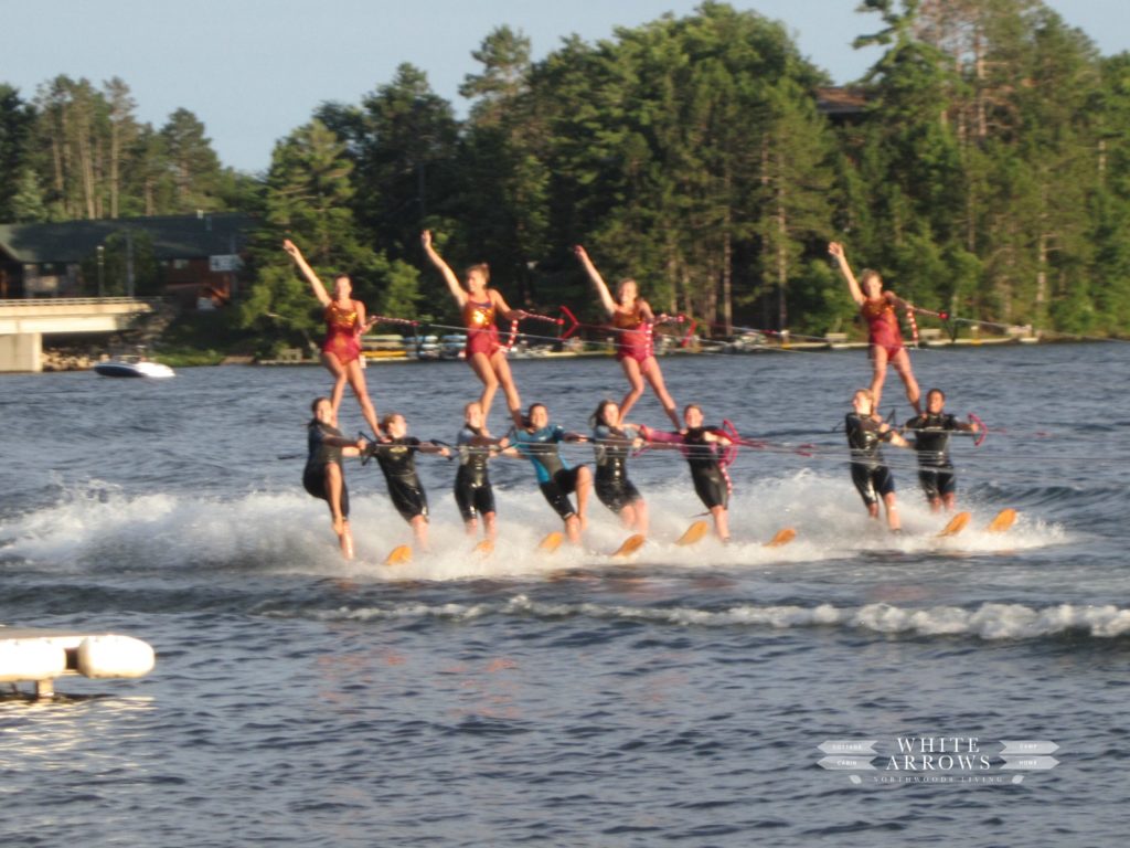 Minocqua Bats, Minocqua, Water Ski Show