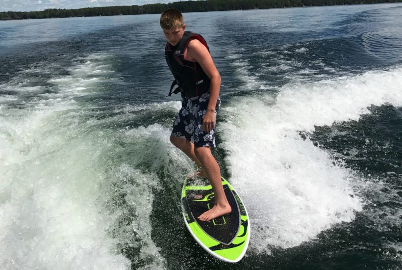 Minocqua, Wake Surfing