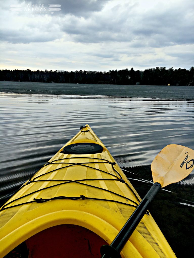Minocqua, lake life, kayaking