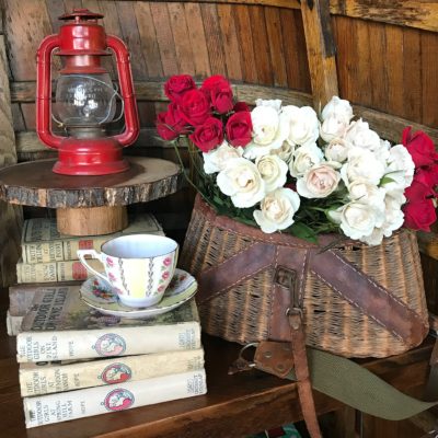 Heirloom Tea Cups- Tea and Roses Home Tour