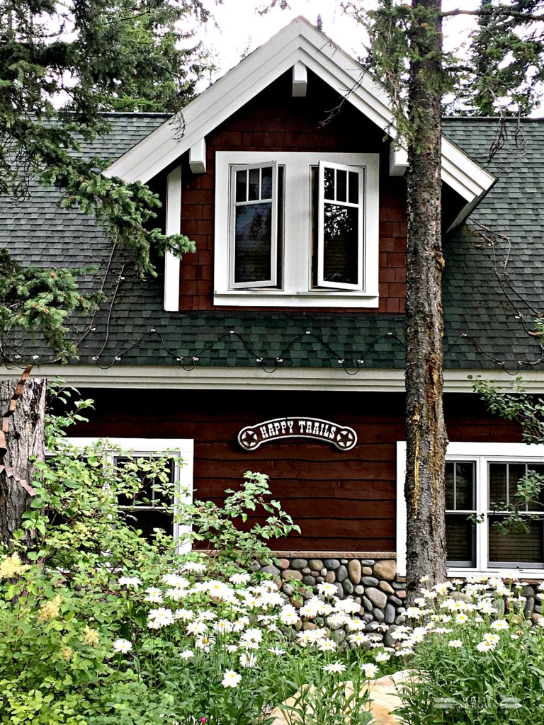 Montana, cabin, cabin living, garden