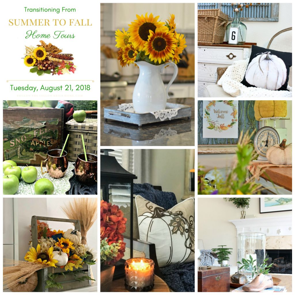 Summer To Fall Decor- Transitioning Between Seasons ~ White Arrows Home