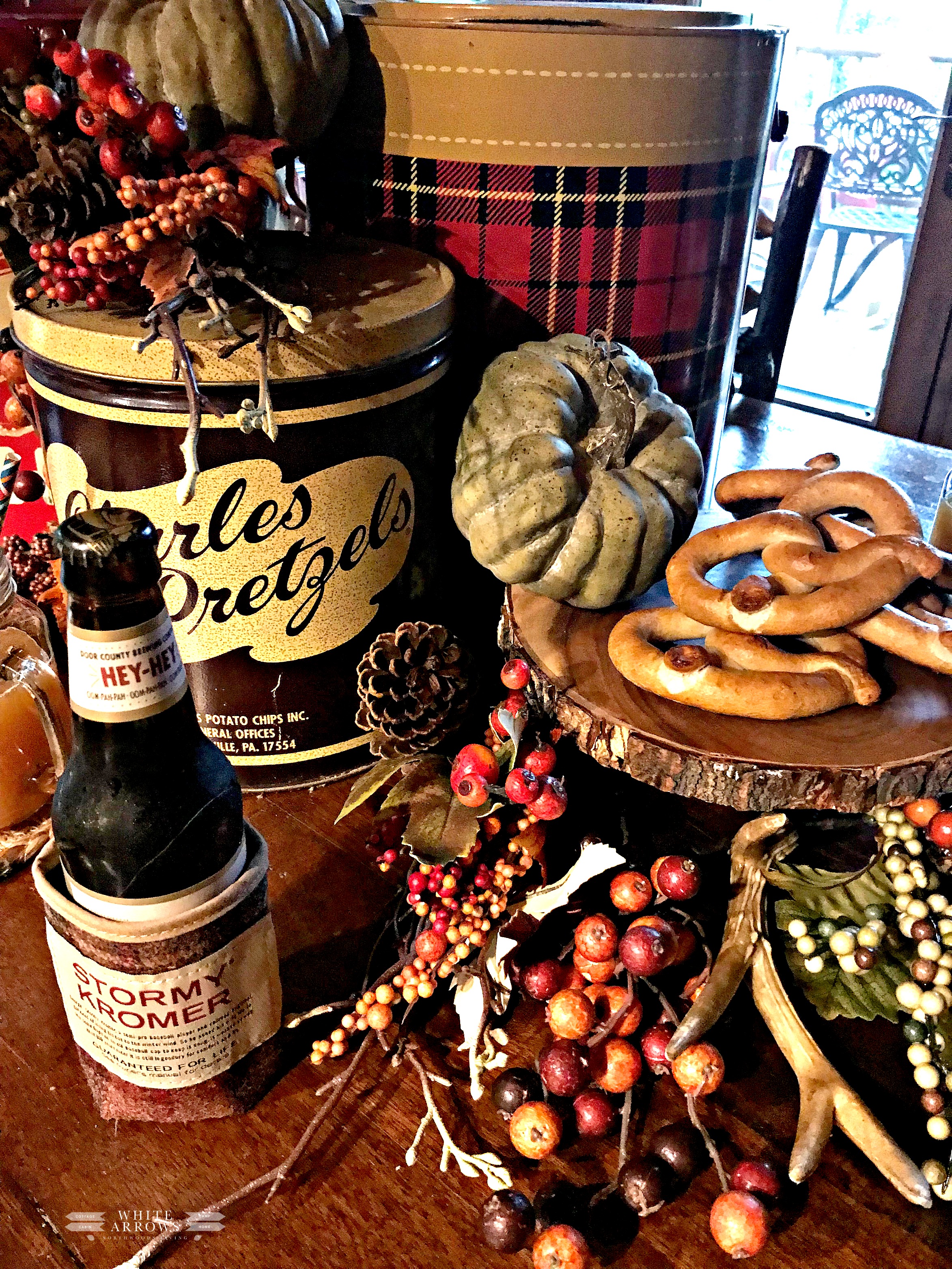 Fall Table, Oktoberfest, Stormy Kromer