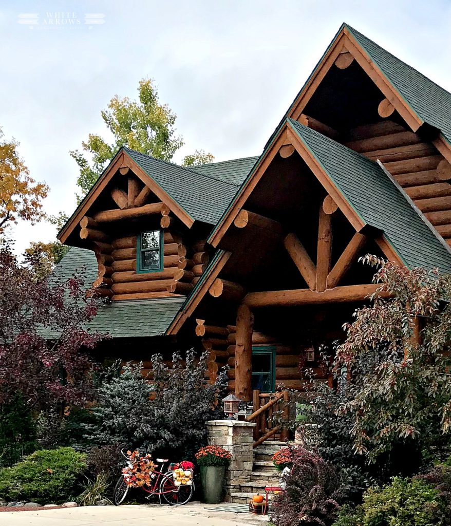 Fall Decor, Log Cabin, Cabin Living