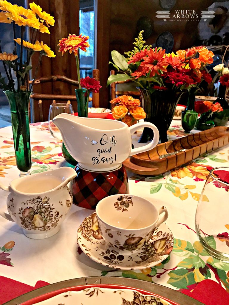 rustic tablescape, Thanksgiving table, Fall table, Autumn Table