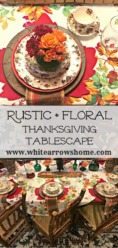 rustic tablescape, Thanksgiving table, Fall table, Autumn Table