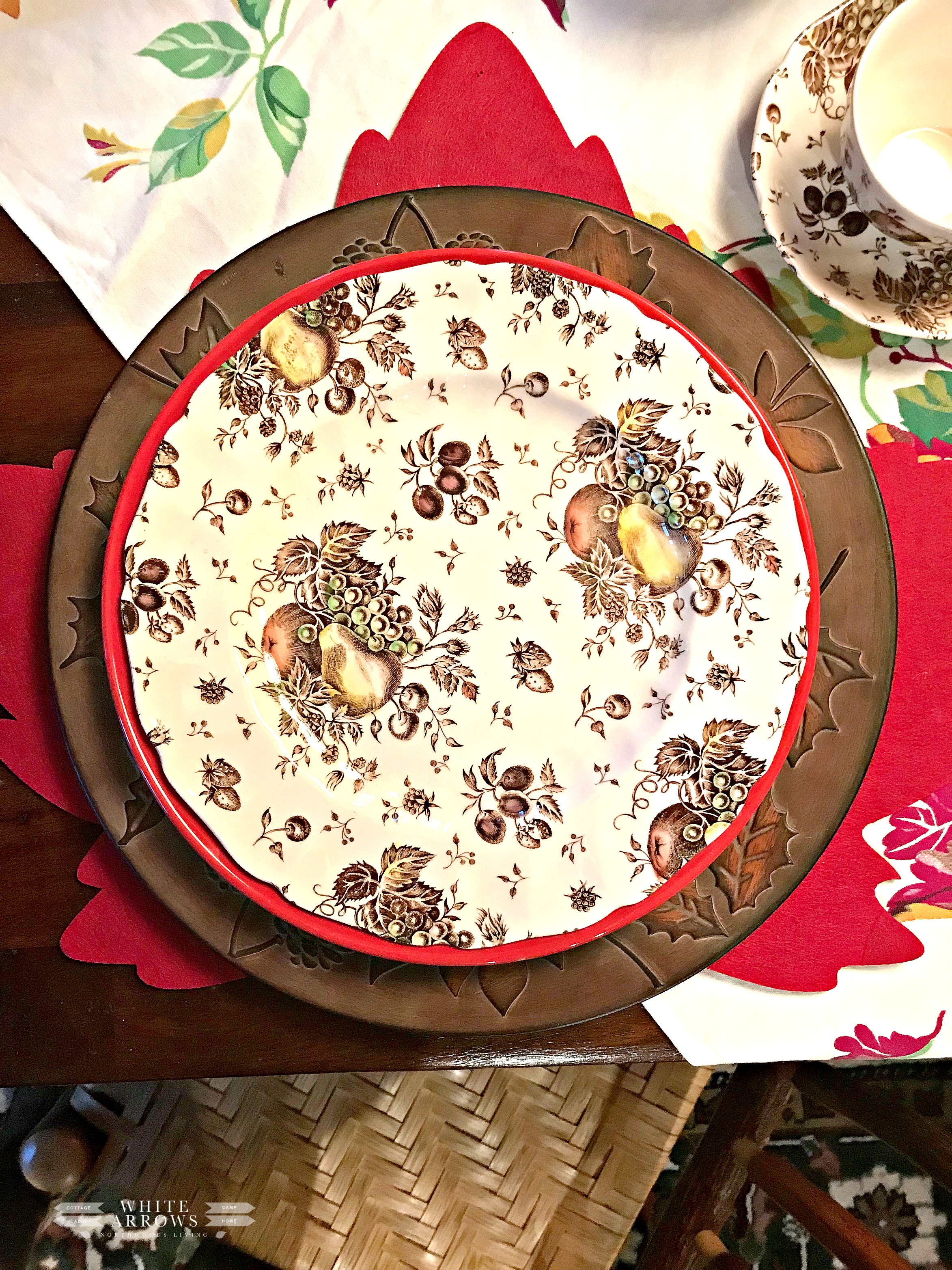 Thanksgiving Table Transferware, Ironstone, Thanksgiving, Johnson Bros