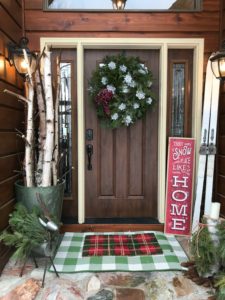 Christmas decor, Holiday decor, Christmas wreath, Christmas porch, holiday porch
