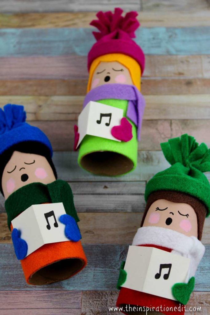 christmas-carolers- DIY