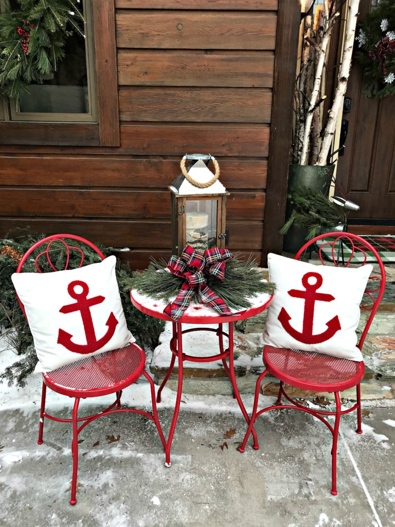 christmas porch
