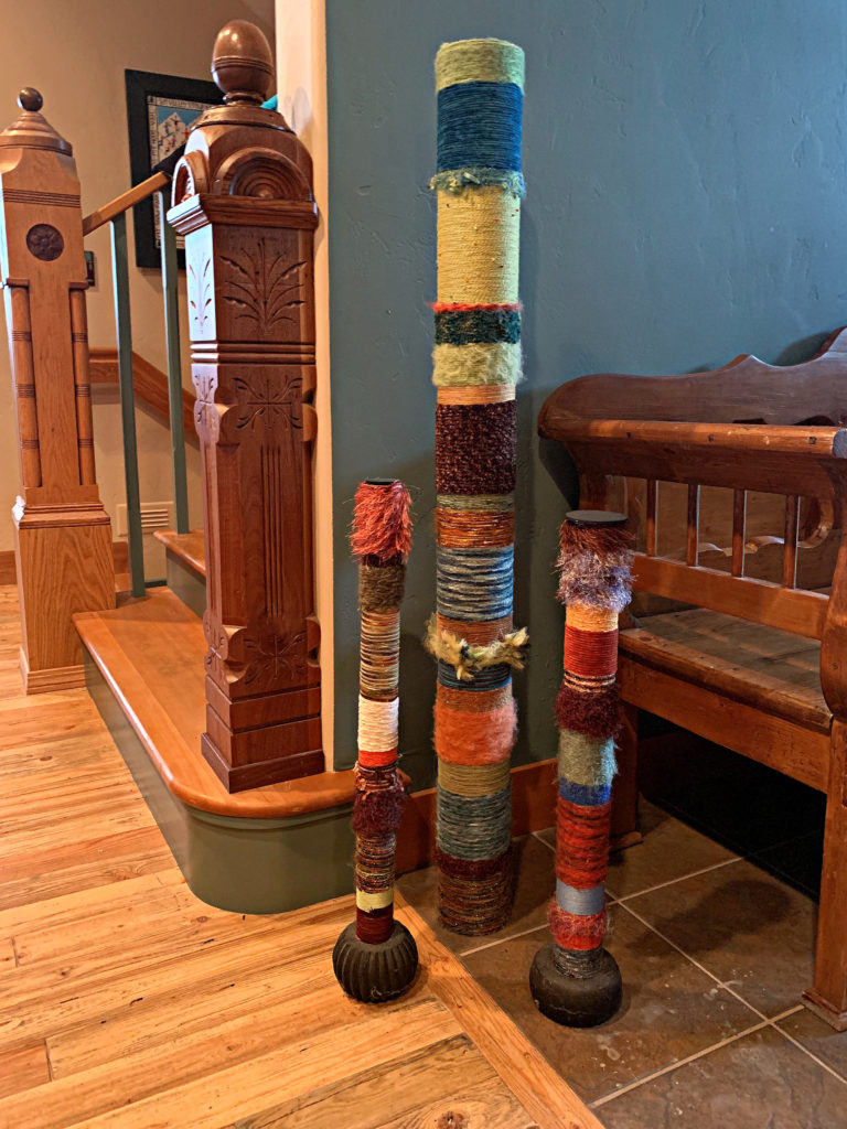 yarn-pic-pipe-poles-diy-craft-artwork-sculpture