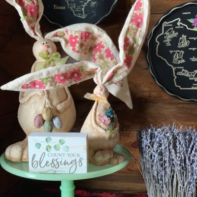 Hop Into Easter Bunny Decor