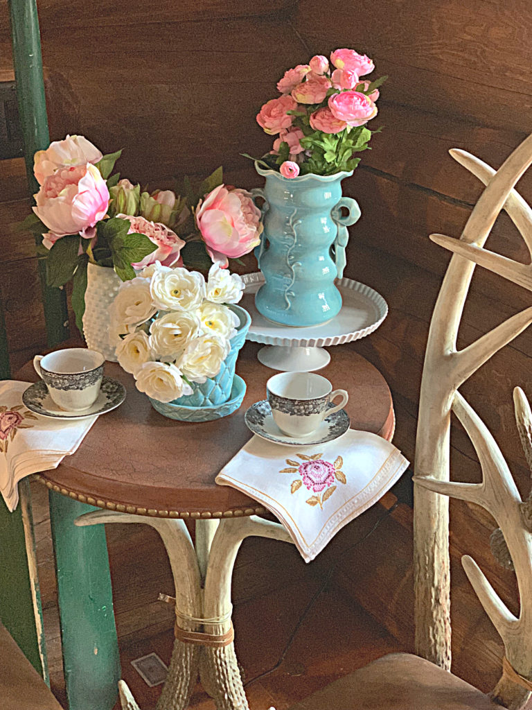 spring-tea-party-blog-hop-mccoy-pottery-faux-flowers