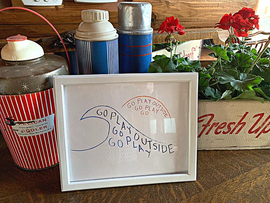 How to Decorate Using Vintage Thermoses - Down Shiloh Road