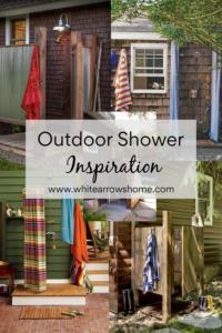 Outdoor Shower photo collage