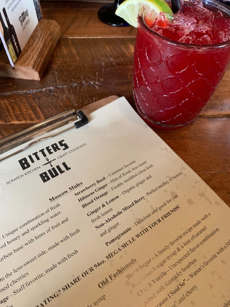 Bitters and Bull cocktails, Lake Tomahawk, Wisconsin, Minocqua