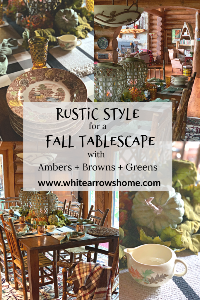 Fall Table Rustic Decor