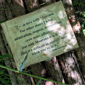 John Steinbeck Montana quote