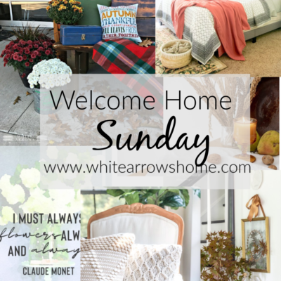 Welcome Home Sunday- Autumn Home Decor