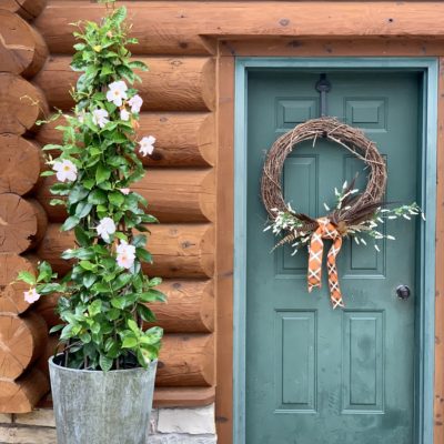 Fall Porch Gives Curb Appeal
