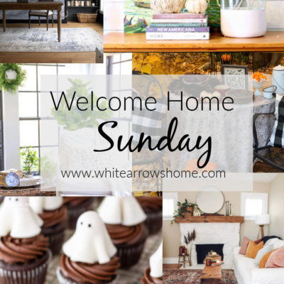 Welcome Home Sunday- Weekly Inspiration