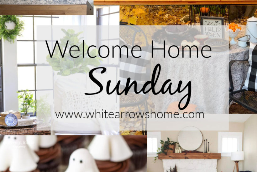 welcome home sunday fall decor inspo
