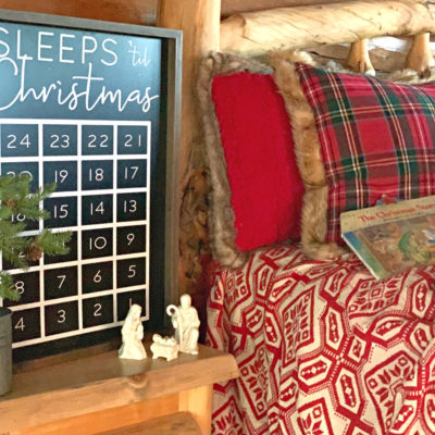 Advent Tradition Counting Sleeps Til Christmas