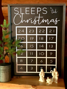 advent tradition sleeps til christmas bedtime story