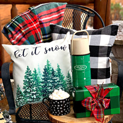 Christmas Decorating With Vintage Holiday Thermos