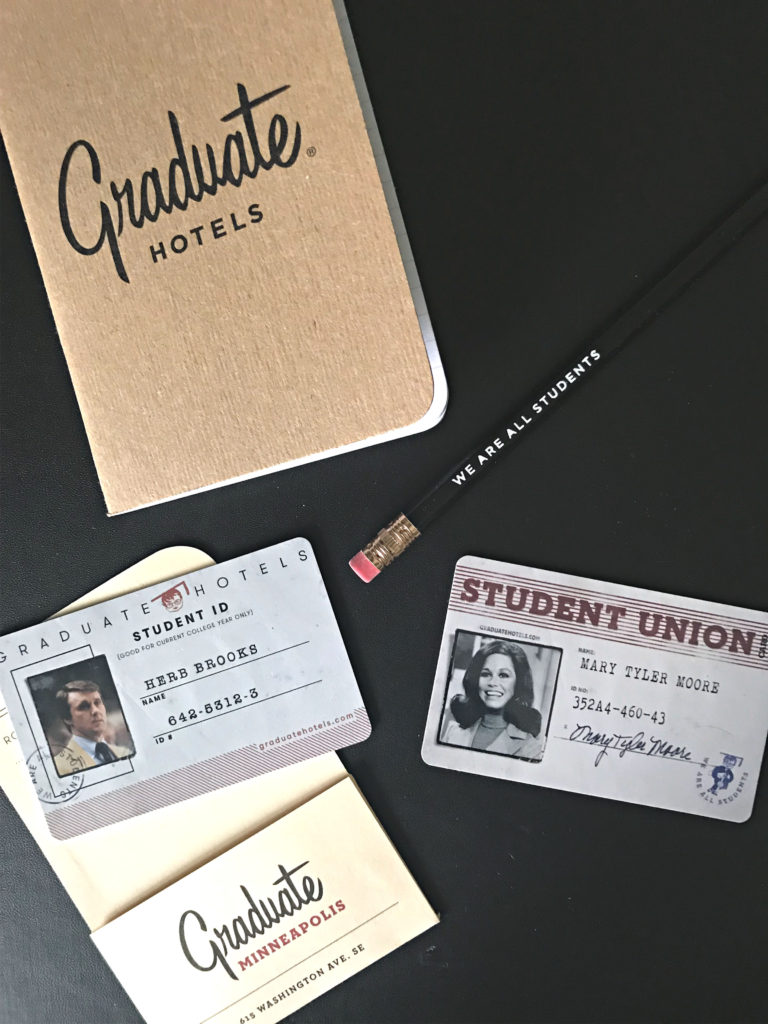 graduate hotel room keys