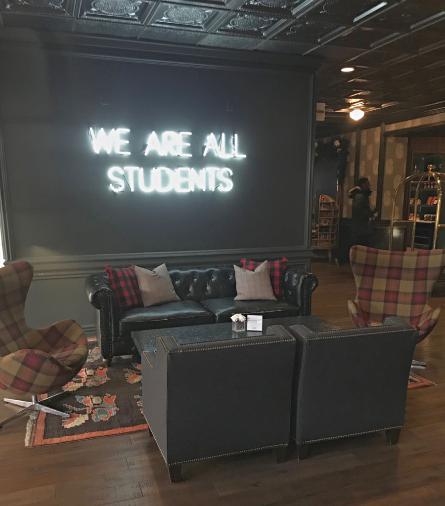 We Are All Students- Graduate Hotel Minneapolis