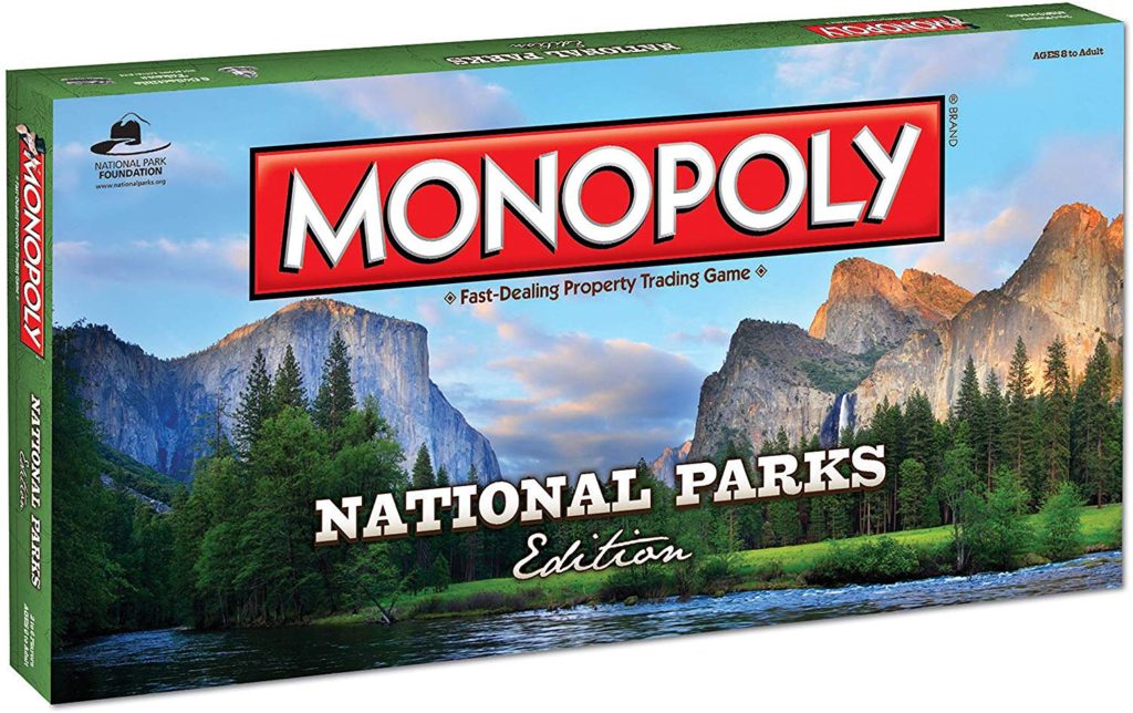 National Parks Monopoly Christmas Gift