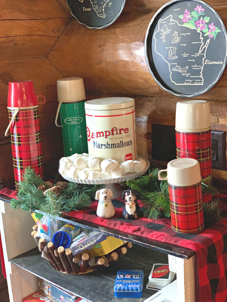 Thermos, Kitchen, Vintage Red Tartan Plaid Thermos