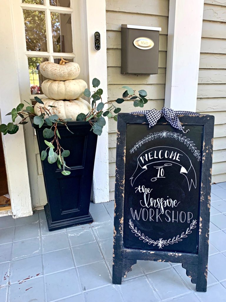 Inspire Workshop, Front Porch Fall Decor